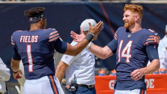 Justin Fields Says It’s ‘Disrespectful’ Bears Fans Are Booing Andy Dalton And Chanting His Name