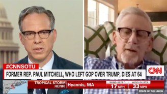 Jake Tapper Grew Emotional While Sharing A Video Of A Dying Wish From GOP Rep. Paul Mitchell