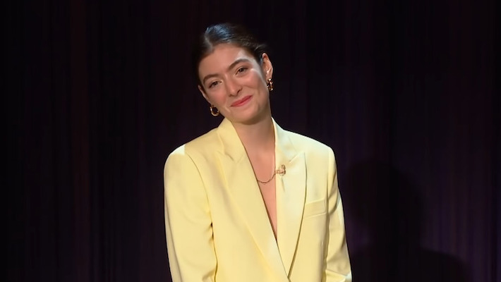 Lorde Starts Her 'Late Late Show' Takeover With 'Solar Power'