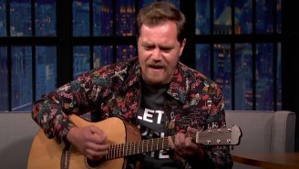 Michael Shannon Debuted A Song He Wrote When He Was 15 Years Old About Armadillos On ‘Late Night’