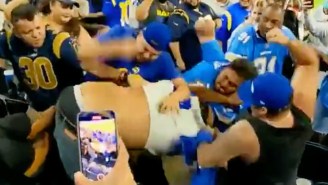 Rams Fans Got In A Massive Brawl During Their Preseason Opener