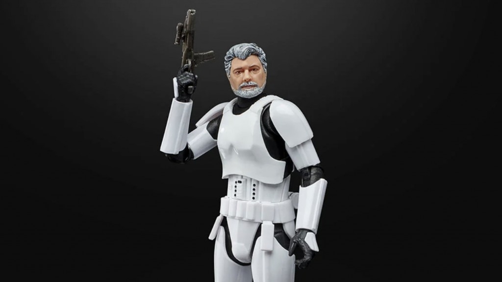 george lucas hasbro stormtrooper action figure