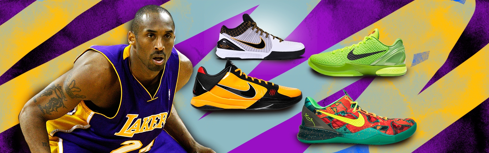 Kobe Bryant: All his signature sneakers through the years