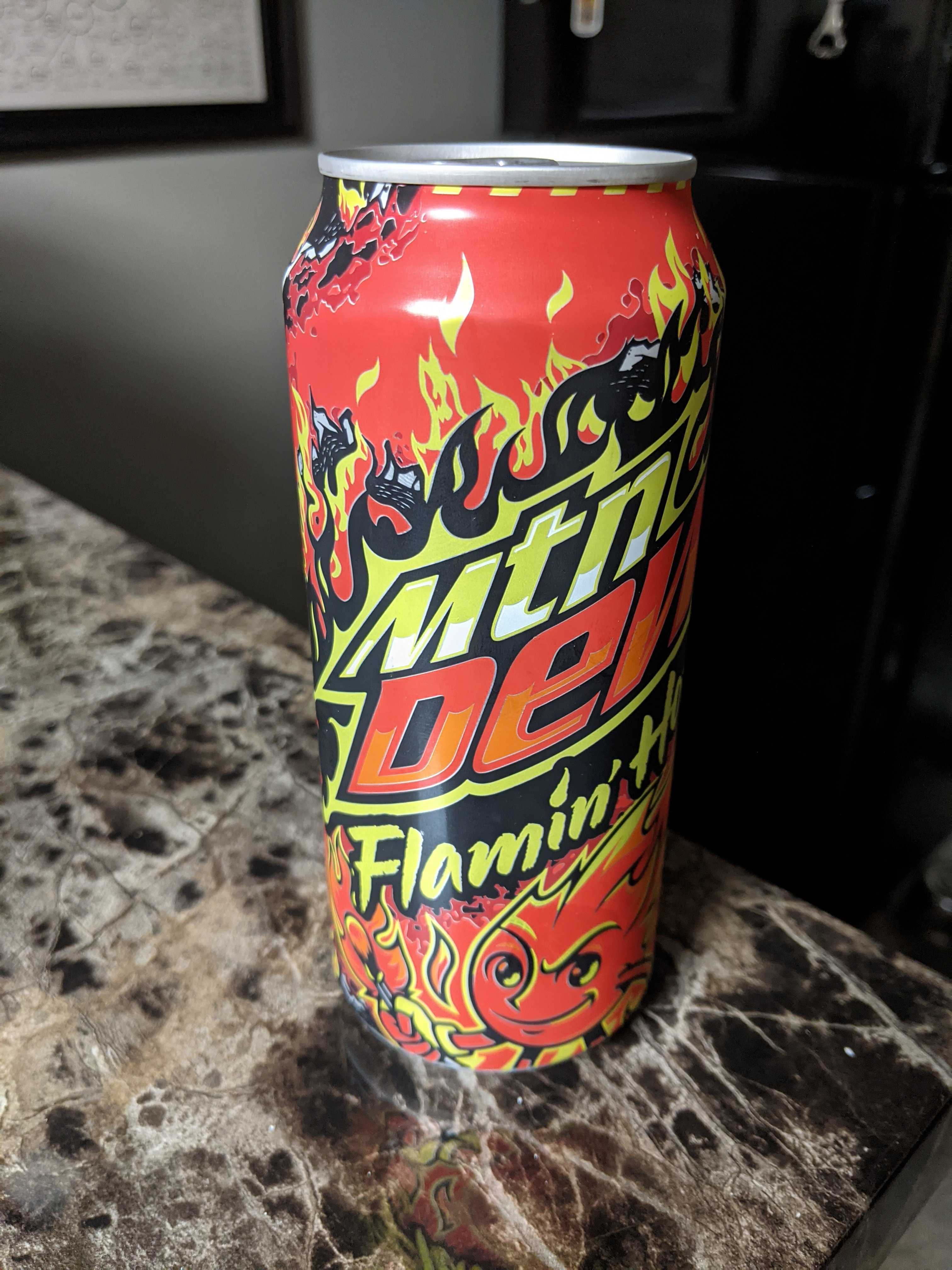 Flamin' Hot Mtn Dew Is Real and You Can Buy It