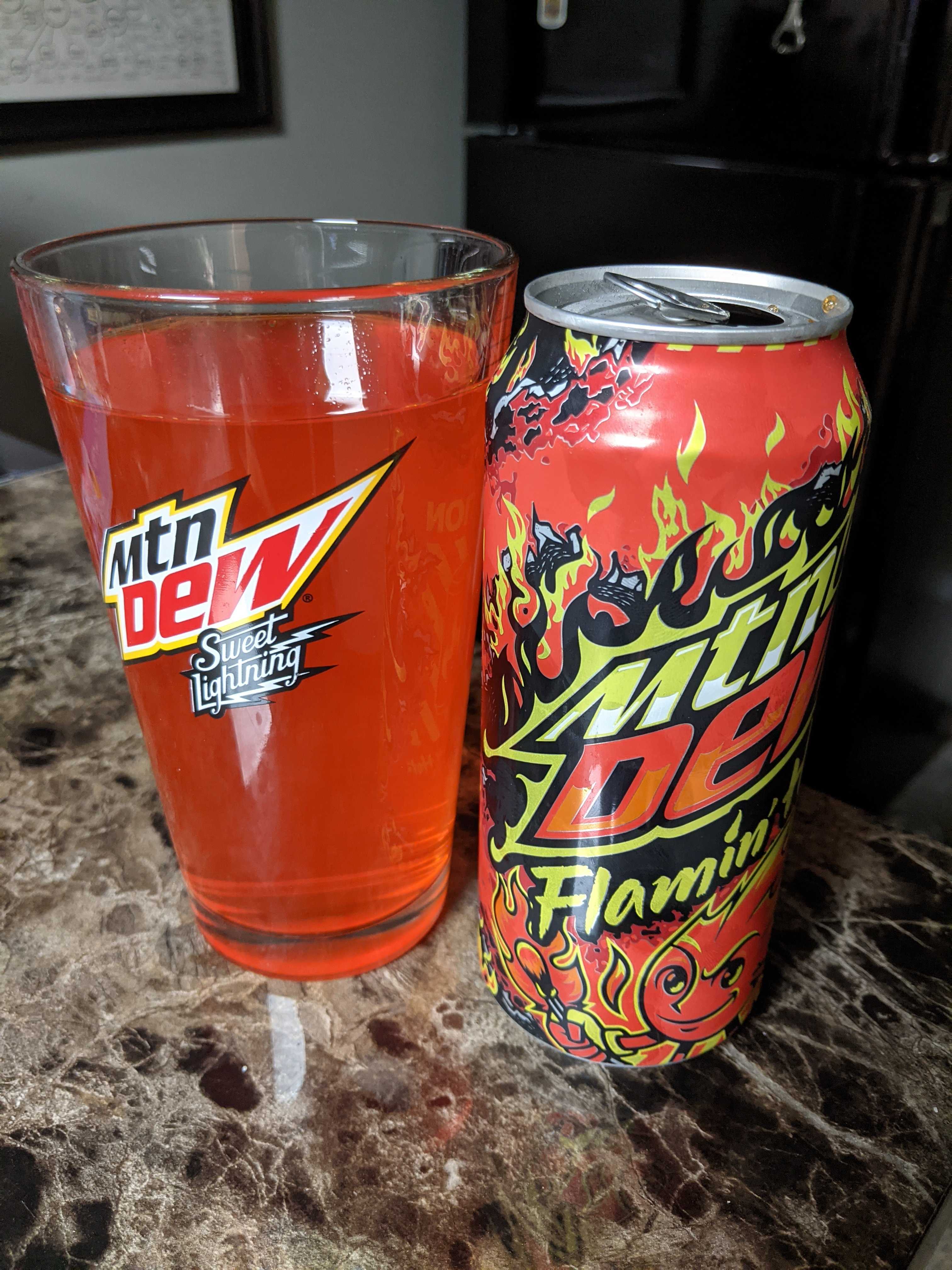 new mountain dew flavor flamin hot