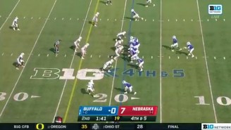 Buffalo’s Quarterback Ripped An 81-Yard Punt Against Nebraska