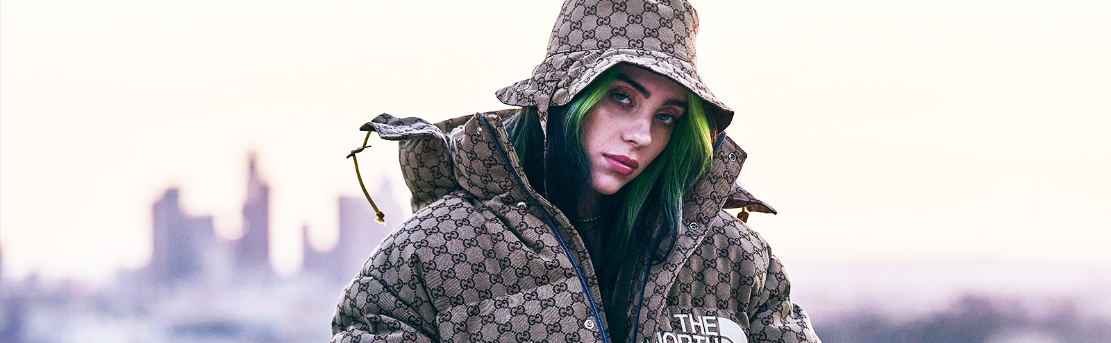 Billie Eilish's Gucci x The North Face Coat at Her Premiere