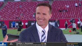 NFL Fans Couldn’t Help But Notice Drew Brees Suddenly Has Hair As He Starts His TV Career