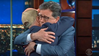 An Emotional Stephen Colbert Got A Special Visit From Original ‘Blue’s Clues’ Host Steve Burns