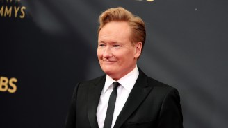 Conan O’Brien Appeared To Randomly Troll A Television Academy Exec Who Was Giving A Speech At The Emmys