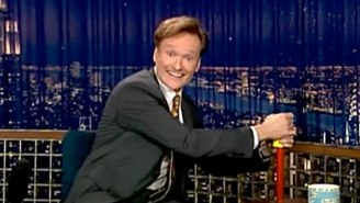 Conan O’Brien Explains How Charlie Rose Made Him So Depressed He Had To Hide Under His Desk
