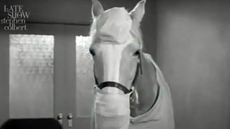 Colbert Trotted Out A ‘Mister Ed’ Parody To Roast People Who Are Taking Horse Meds Instead Of Getting A Vaccine