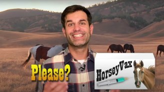 The Daily Show Hilariously Mocks Anti-Vaxxers Taking Horse Meds