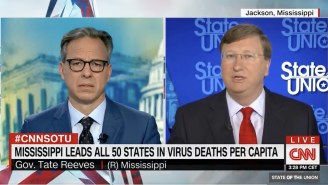 Jake Tapper Repeatedly Grilled A GOP Governor Over Sky High COVID Cases In His State: ‘Your Way Is Failing’