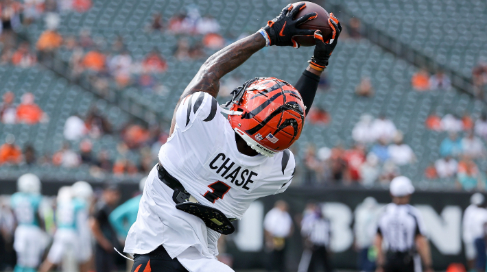 Bengals' Ja'Marr Chase says NFL ball is harder to catch, see than NCAA ball  