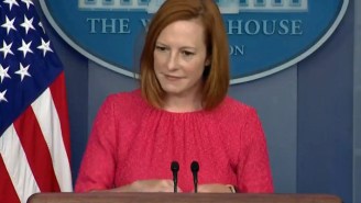 Jen Psaki Let Loose A Long, Weary Sigh After Peter Doocy Complained About Kyle Rittenhouse Being Called A ‘White Supremacist’