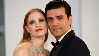 Jessica Chastain Had A Pretty Great Response To Her Viral Red Carpet Moment With Oscar Isaac