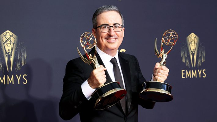 John Oliver Wouldn't Mind If Adam Driver Is 'Mad' After Emmys Shoutout