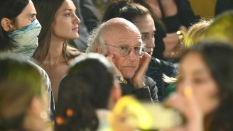 Larry David’s Daughter Found The Viral Fashion Week Photos Of Her Dad To Be Very ‘Disturbing’