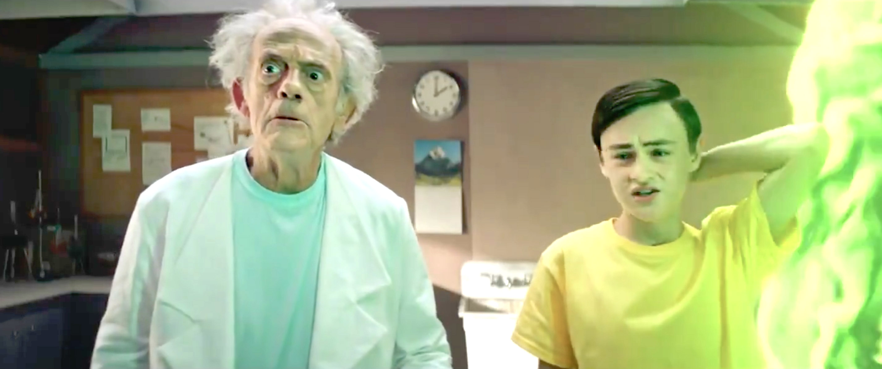 live action rick morty