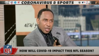 Stephen A Smith Rips Athletes Who Say The COVID Vaccine Is ‘A Private Matter’: ‘You’re Not Living A Private Life, That’s Ridiculous’