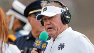 Cincinnati Dug Up A Bunch Of Old Quotes From When Brian Kelly Was Coach To Celebrate Their Win Over Notre Dame