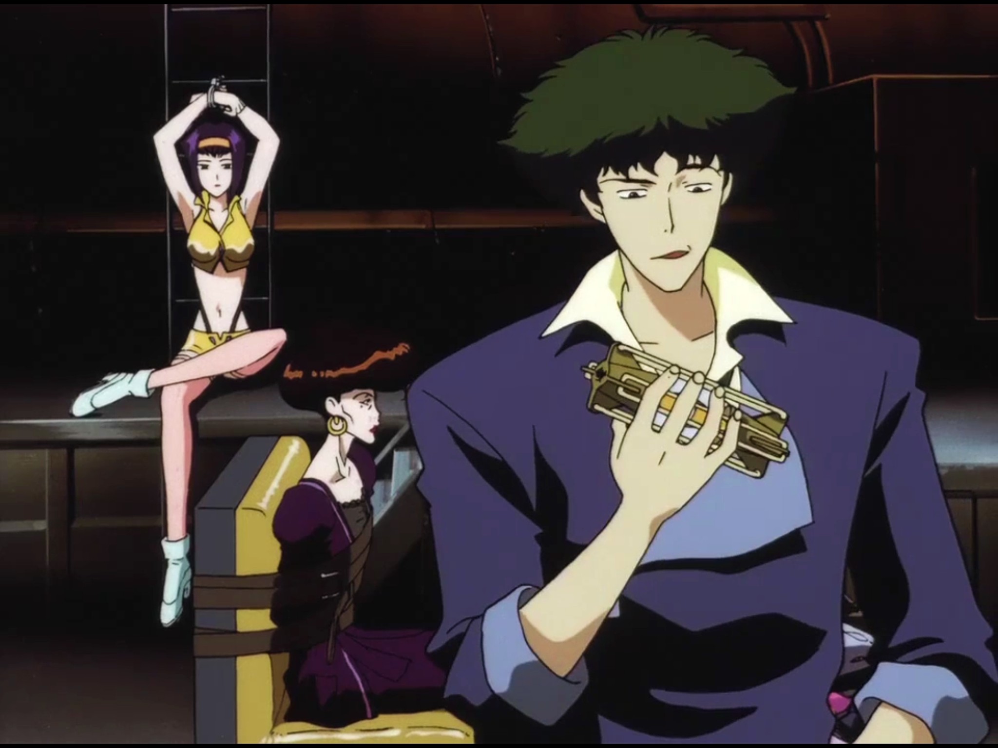 Cowboy Bebop! #SpikeSpiegel . . #Anime or #Hentai or whatever! .  #AnimeFilter #Anime #Netflix #CowBoyBebop #Japan #Japanese #OwariDa…