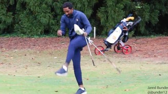 JR Smith Got Attacked By Yellow Jackets During His First College Golf Tournament