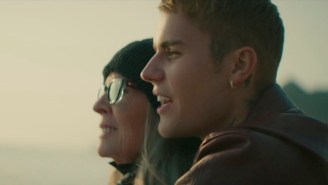 Justin Bieber Cheers Diane Keaton Up In His New ‘Ghost’ Video