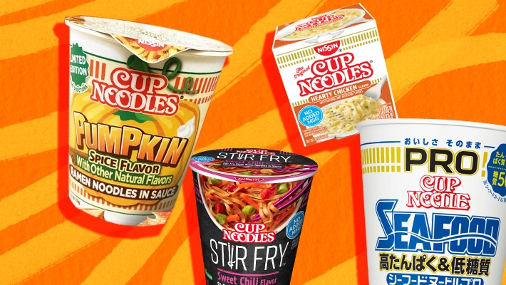 Cup noodles deals flavor