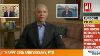 Barack Obama Surprised Tony Kornheiser And Michael Wilbon To Celebrate The 20th Anniversary Of ‘Pardon The Interruption’