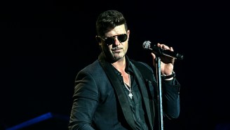 As It Turns Out, Robin Thicke Did Not Storm Off The Set Of ‘The Masked Singer’ Out Of Principle, After All