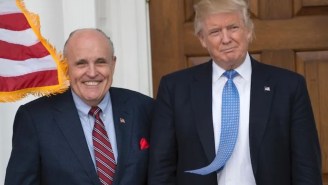 Sold! Someone Paid $54,000 For A Book Trump Autographed For Rudy Giuliani In 2000