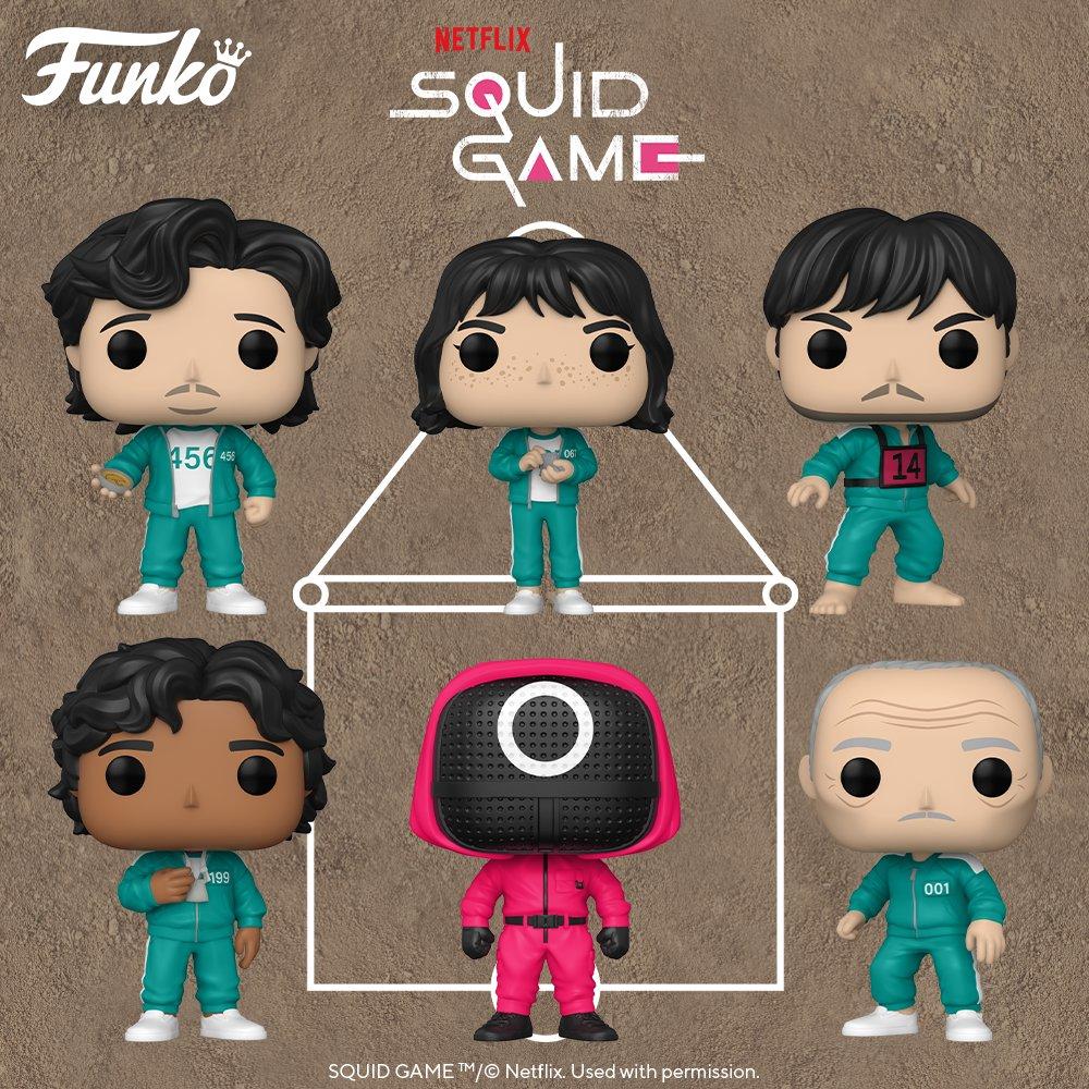 Pop Culture Merch: Squid Game Funko Pops!