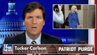 Liz Cheney Blasted Fox News For Airing Tucker Carlson’s Batsh*t Jan 6th Doc And Tucker Is Naturally Pissed About It