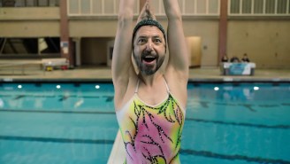 There’s A Log In The Pool In Foo Fighters’ New ‘Love Dies Young’ Video Featuring Jason Sudeikis
