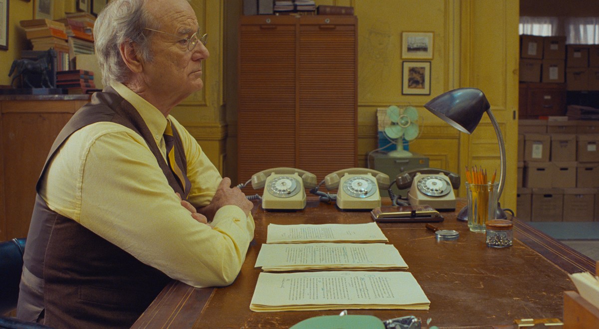 Bill Murray French Dispatch Wes Anderson