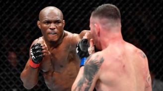 Kamaru Usman Held Off A Late Flurry To Retain His Welterweight Belt Against Colby Covington At UFC 268