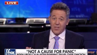 Greg Gutfeld Bizarrely Thinks The Omicron Variant Is ‘Actually Good News… It’s Nature’s Vaccine’