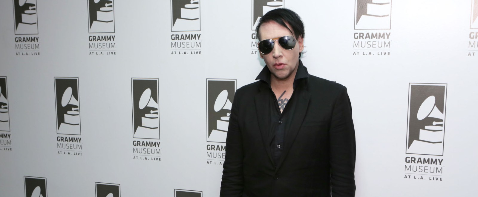 Marilyn Manson Grammy Museum Grammys 2015