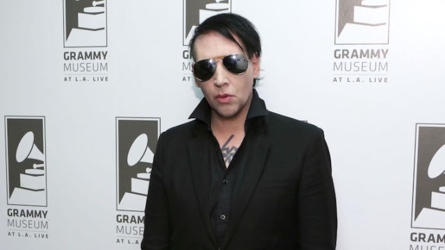 Marilyn Manson removed from Grammys nomination for Kanye West's Jail