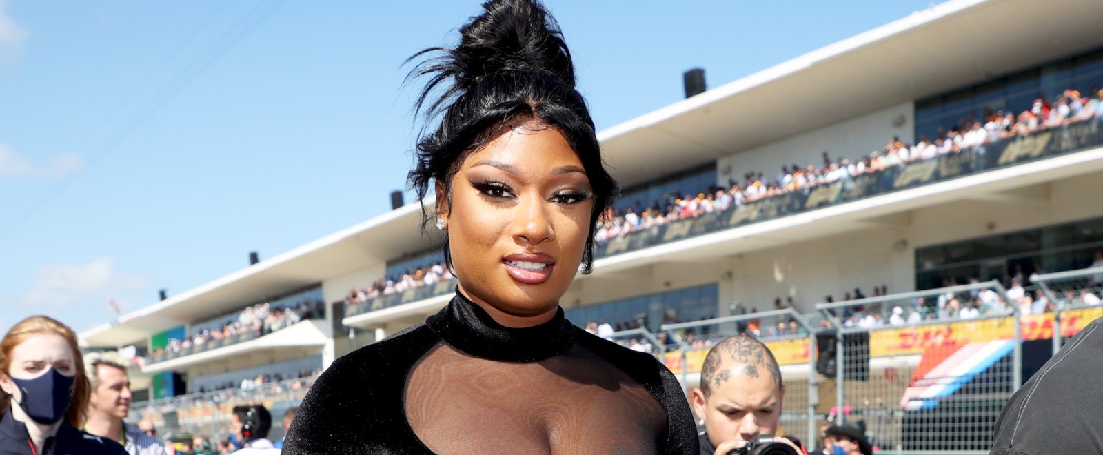 Megan Thee Stallion F1 Grand Prix of USA 2021