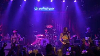 Dave Navarro And Foo Fighters’ Taylor Hawkins’ Supergroup NHC Covered David Bowie At Their Show in L.A.