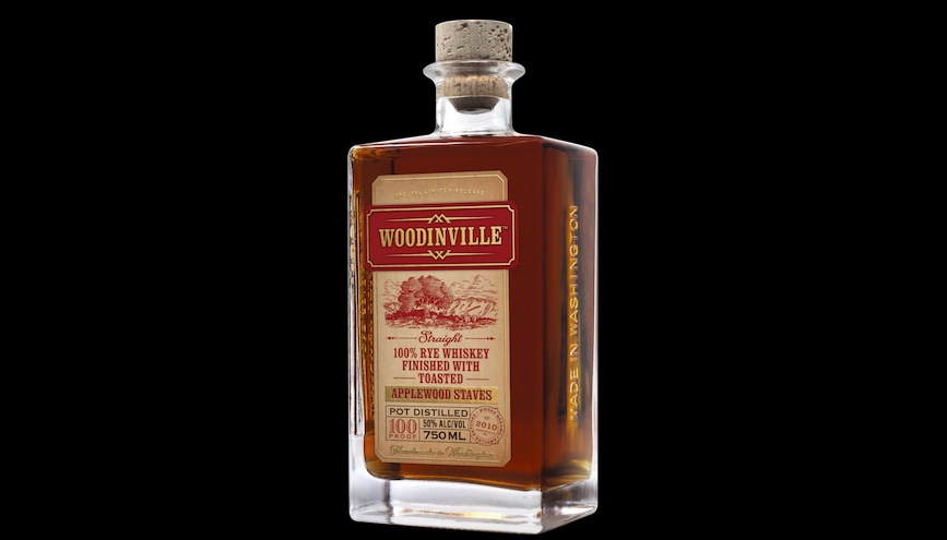 Woodinville 100% Rye Applewood