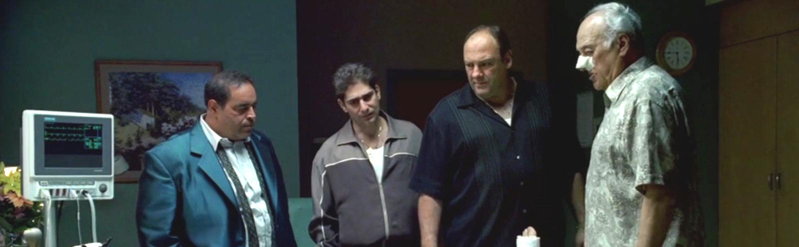 Sopranos 601 grid James Gandolfini Michael Imperioli