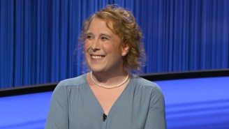 Why Yes, ‘Jeopardy!’ Champ Amy Schneider Wouldn’t Mind Hosting The Show After Her Winning Streak Ends