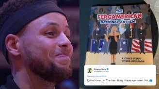 Steph Curry Called The Children’s Book Version Of Fergie’s All-Star National Anthem ‘The Best Thing I Have Ever Seen’