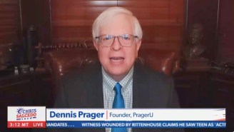 Right Wing Radio Host Dennis Prager Thinks The Unvaccinated Are Currently More Persecuted Than Gay Men Were During The AIDS Epidemic