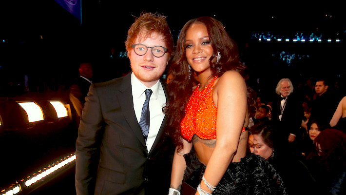 Ed Sheeran Asks Himself, 'What Would Rihanna Do?'