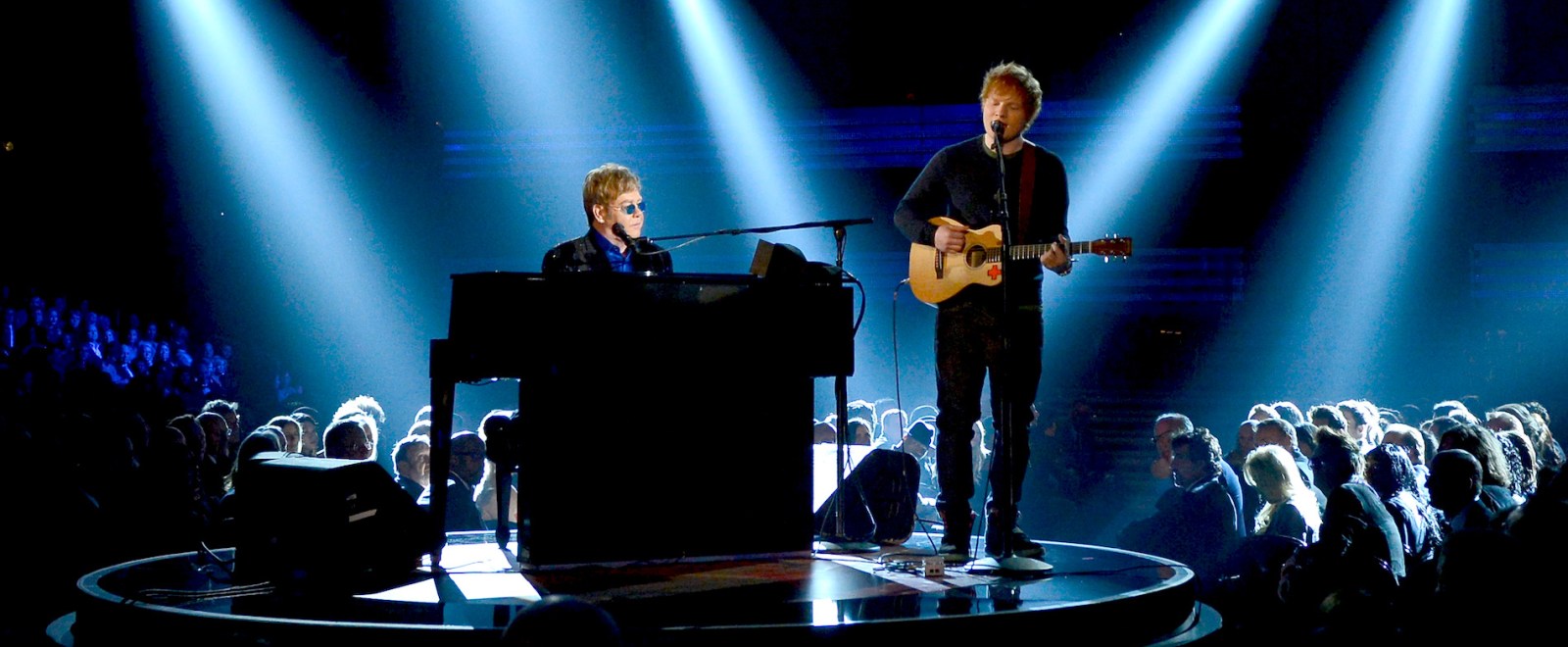 Elton John Ed Sheeran 2013 Grammys
